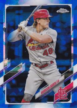2021 Topps Chrome Sapphire Edition #286 Harrison Bader Front