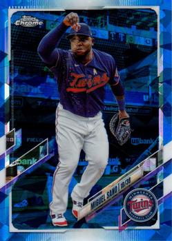 2021 Topps Chrome Sapphire Edition #383 Miguel Sano Front