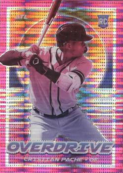 2021 Panini Chronicles - Overdrive Pink Pulsar #11 Cristian Pache Front