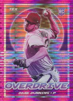 2021 Panini Chronicles - Overdrive Pink Pulsar #16 Dane Dunning Front