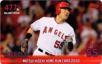 2010 Topps NTV Hideki Matsui Homerun Cards #477 Hideki Matsui Front