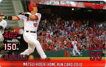 2010 Topps NTV Hideki Matsui Homerun Cards #482 Hideki Matsui Front