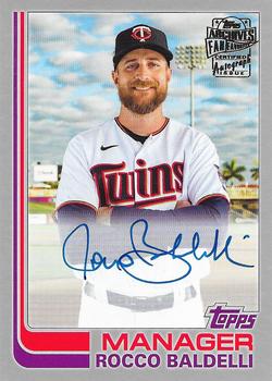 2021 Topps Archives - Fan Favorites Autographs Silver #FFA-RB Rocco Baldelli Front
