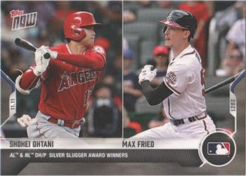 2021-22 Topps Now Off-Season #OS-34 Shohei Ohtani / Max Fried Front