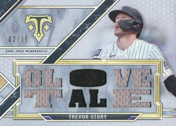 2021 Topps Triple Threads - Triple Threads Relics #TTR-TS4 Trevor Story Front