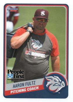 2021 Choice Lehigh Valley IronPigs Update #37 Aaron Fultz Front