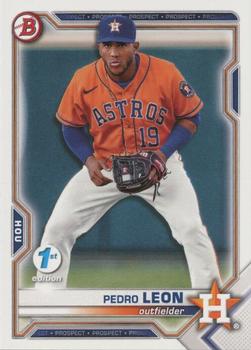 2021 Bowman Draft 1st Edition #BD-92 Pedro Leon Front