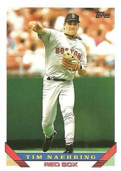 1993 Topps #24 Tim Naehring Front