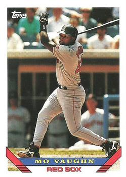 1993 Topps #51 Mo Vaughn Front