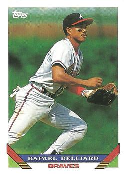 1993 Topps #62 Rafael Belliard Front