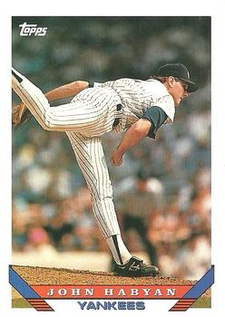 1993 Topps #86 John Habyan Front