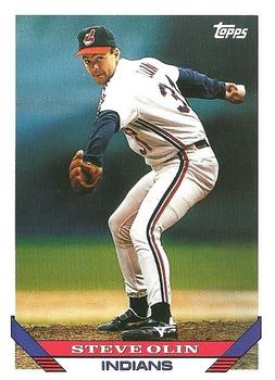 1993 Topps #167 Steve Olin Front