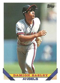 1993 Topps #184 Damion Easley Front