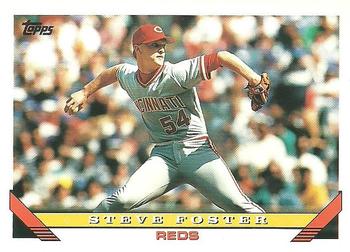 1993 Topps #193 Steve Foster Front