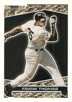 1993 Topps - Black Gold #42 Frank Thomas Front