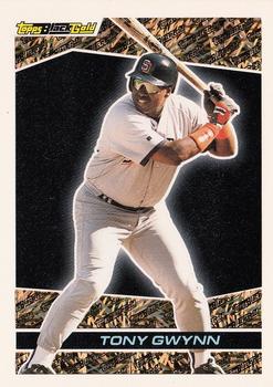 1993 Topps - Black Gold #8 Tony Gwynn Front