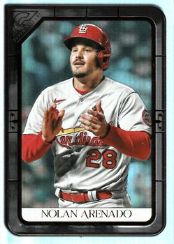 2021 Topps Gallery - Rainbow Foil #198 Nolan Arenado Front