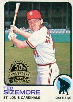 2022 Topps Heritage - 50th Anniversary Buybacks #128 Ted Sizemore Front