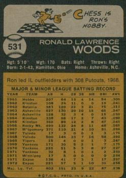 2022 Topps Heritage - 50th Anniversary Buybacks #531 Ron Woods Back