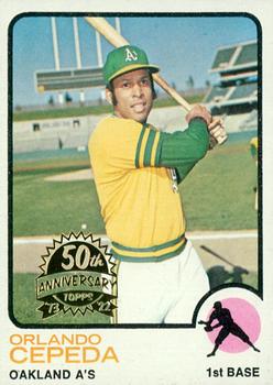 2022 Topps Heritage - 50th Anniversary Buybacks #545 Orlando Cepeda Front