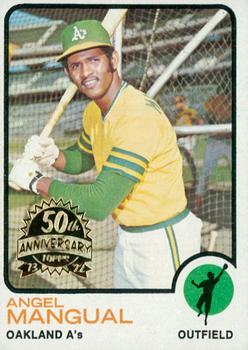 2022 Topps Heritage - 50th Anniversary Buybacks #625 Angel Mangual Front