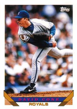 1993 Topps Traded #125T David Cone Front