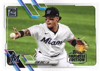 2021 Topps - Employee Edition #364 Isan Diaz Front