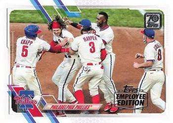 2021 Topps - Employee Edition #428 Philadelphia Phillies Front