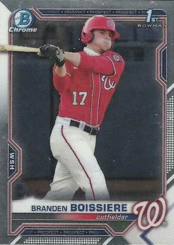 2021 Bowman Draft - Chrome #BDC-156 Branden Boissiere Front