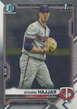 2021 Bowman Draft - Chrome #BDC-161 Steven Hajjar Front