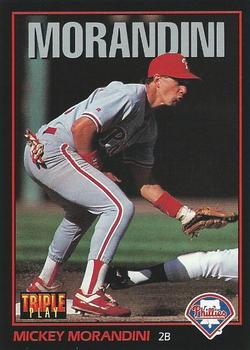 1993 Triple Play #53 Mickey Morandini Front