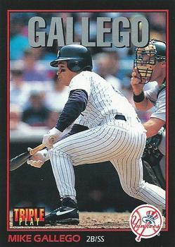 1993 Triple Play #226 Mike Gallego Front