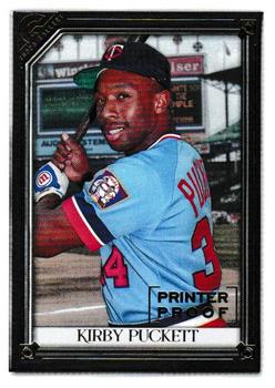 2021 Topps Gallery - Printer Proof #159 Kirby Puckett Front