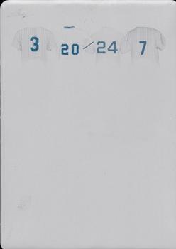 2021 Leaf Lumber - Bat Rack Four Printing Plates Cyan #BR4-09 Harmon Killebrew / Frank Robinson / Willie Mays / Mickey Mantle Front