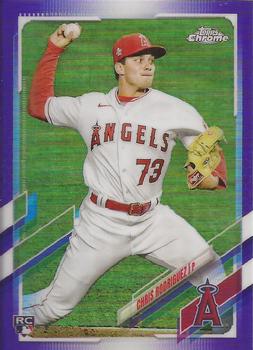 2021 Topps Chrome Update - Purple Refractor #USC88 Chris Rodriguez Front