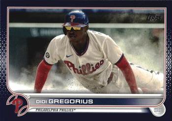 2022 Topps - Royal Blue #44 Didi Gregorius Front