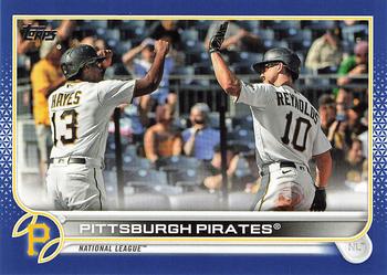 2022 Topps - Royal Blue #646 Pittsburgh Pirates Front