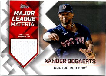 2022 Topps - Major League Material Relics (Series One) #MLM-XB Xander Bogaerts Front