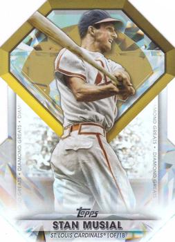 2022 Topps - Diamond Greats Die Cuts #DGDC-49 Stan Musial Front