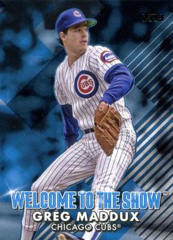 2022 Topps - Welcome to the Show Blue #WTTS-5 Greg Maddux Front