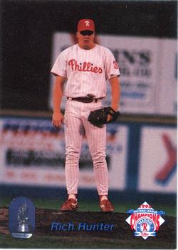 1995 Reading Phillies Eastern League Champions #NNO Rich Hunter Front