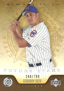 2005 Upper Deck Update - 2005 Upper Deck Artifacts Update #226 Geovany Soto Front