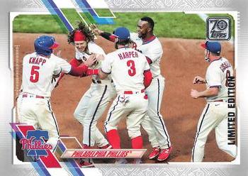 2021 Topps - 70th Anniversary Celebration #428 Philadelphia Phillies Front