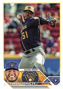 2023 Topps #353 Freddy Peralta Front