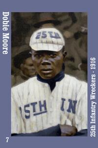 2019 Negro Leagues History Magnets #7 Dobie Moore Front