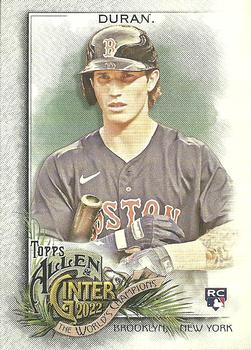 2022 Topps Allen & Ginter #110 Jarren Duran Front