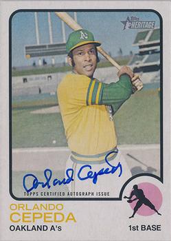 2022 Topps Heritage - Real One Autographs #ROA-OC Orlando Cepeda Front
