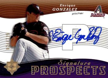 2005 Upper Deck Update - 2005 UD Ultimate Signature Edition Update #129 Enrique Gonzalez Front