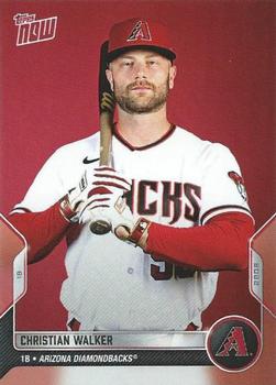 2022 Topps Now Road to Opening Day Arizona Diamondbacks #OD-383 Christian Walker Front