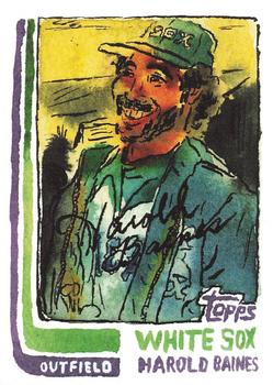 2022 Topps Spotlight 70 II by Andy Friedman #29 Harold Baines Front